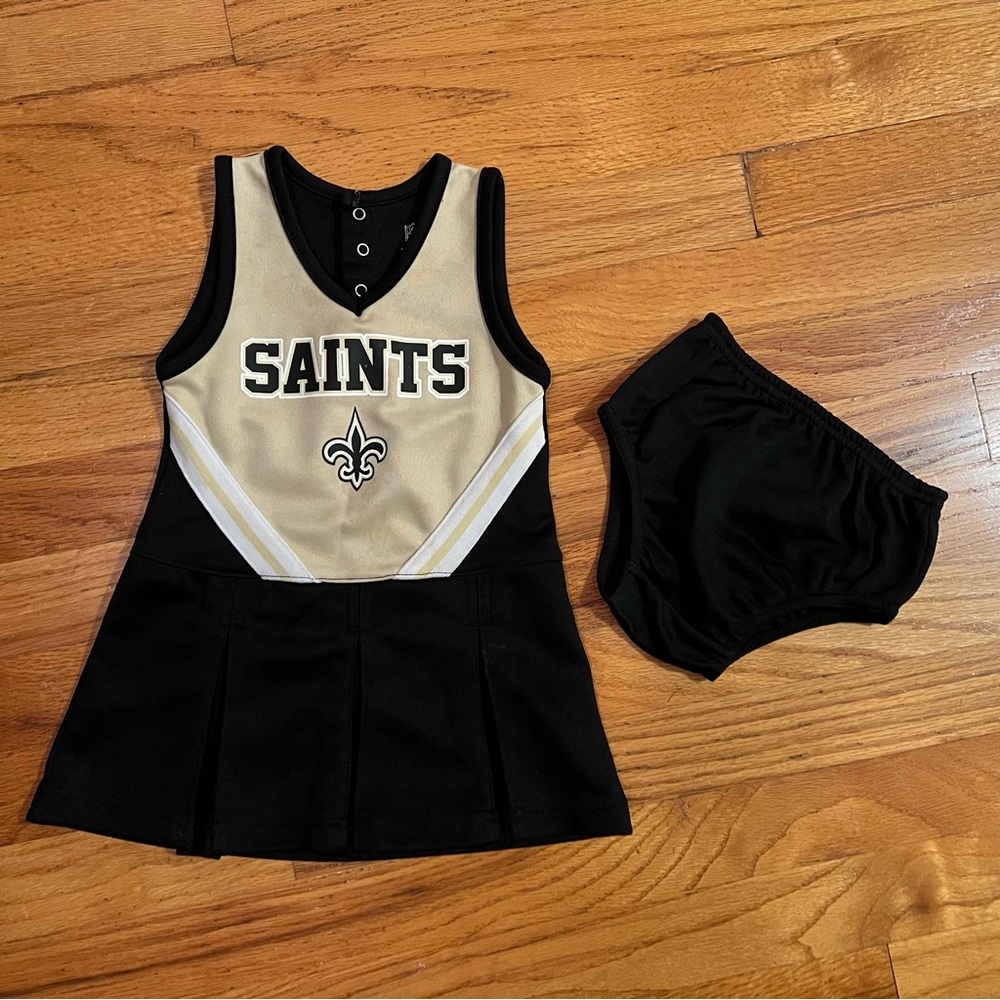 NFL Saints 2T cheerleading costume